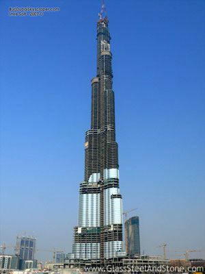 إعمار: إفتتاح برج دبي, 4 يناير ومعلومات عن البرج بالأرقام